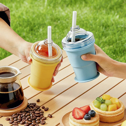 SnapSip™ 2-in-1 Collapsible Ice Cup & Portable Sphere Mold