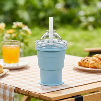 SnapSip™ 2-in-1 Collapsible Ice Cup & Portable Sphere Mold